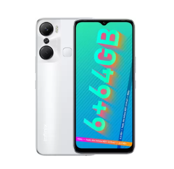 Infinix Hot 12 Pro (Halo White, 64 GB)  (6 GB RAM)