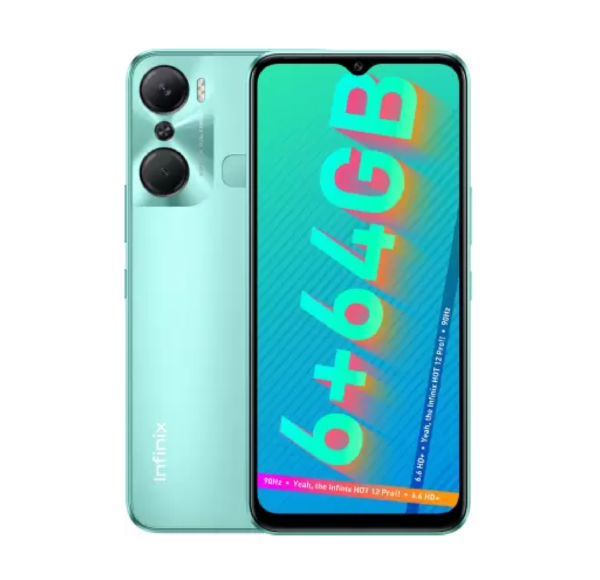 Infinix Hot 12 Pro (Lightsaber Green, 128 GB)  (8 GB RAM)