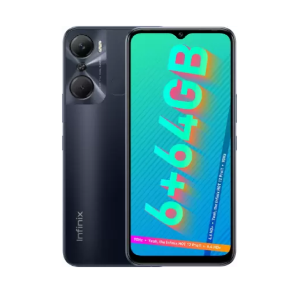 Infinix Hot 12 Pro (Racing Black, 64 GB)  (6 GB RAM)