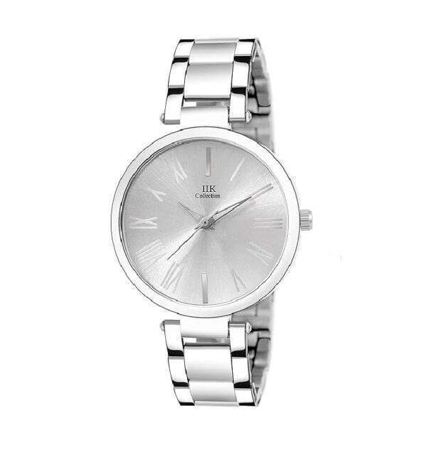 IIK COLLECTION Watches for Women Round Studded Dial