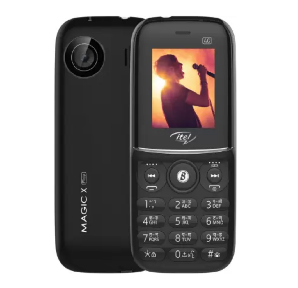 itel MagicX Play 4G| 1900 mAh battery| Expandable Storage upto 64GB  (Black)
