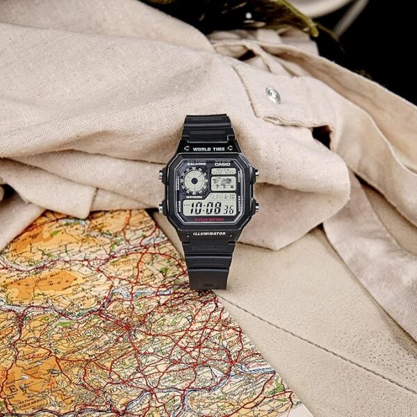 CasioCasio AE1200WH Series | Men’s Digital Watch | - Image 2