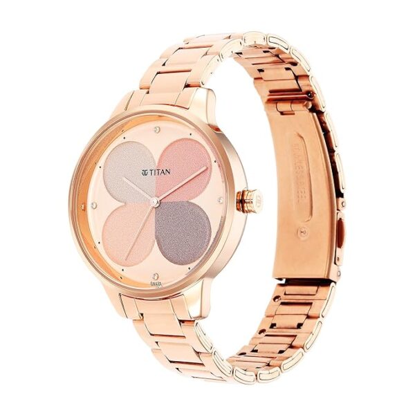 Titan Purple Glam It Up Analog Multicoloured Dial Women Watch - Image 3