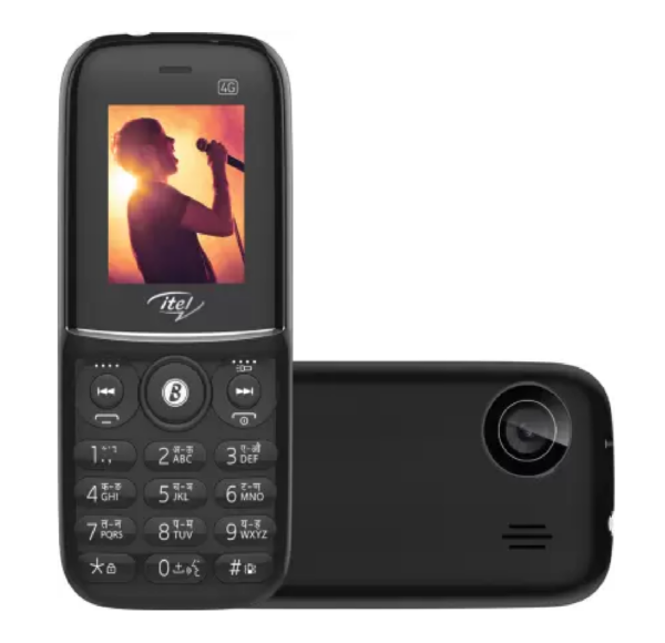 itel MagicX Play 4G| 1900 mAh battery| Expandable Storage upto 64GB  (Black) - Image 3