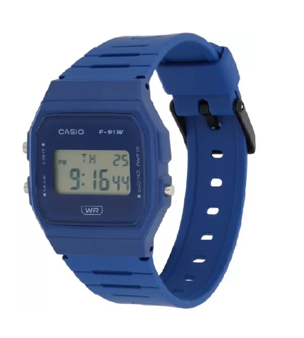 CASIO  YOUTH Digital Watch - For Men & Women D371 (F-91WB-2A1DF) - Image 2