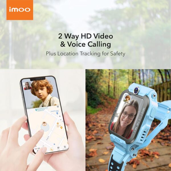 IMOO Kids Watch Phone Z7 [4G Cellular + GPS + Health], 4G Kids Smartwatch, - Image 2