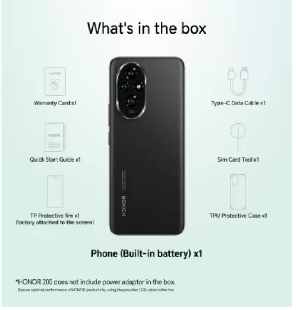 Honor 200 5G (Black, 512 GB)  (12 GB RAM) - Image 3