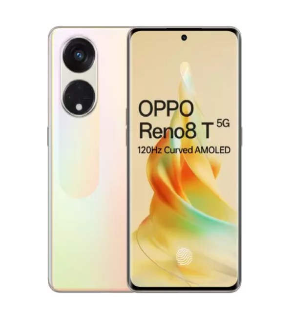 OPPO Reno8T 5G (Sunrise Gold, 128 GB)  (8 GB RAM)