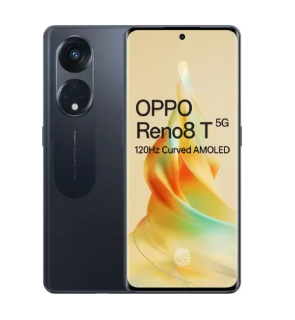 OPPO Reno8T 5G (Midnight Black, 128 GB)  (8 GB RAM)