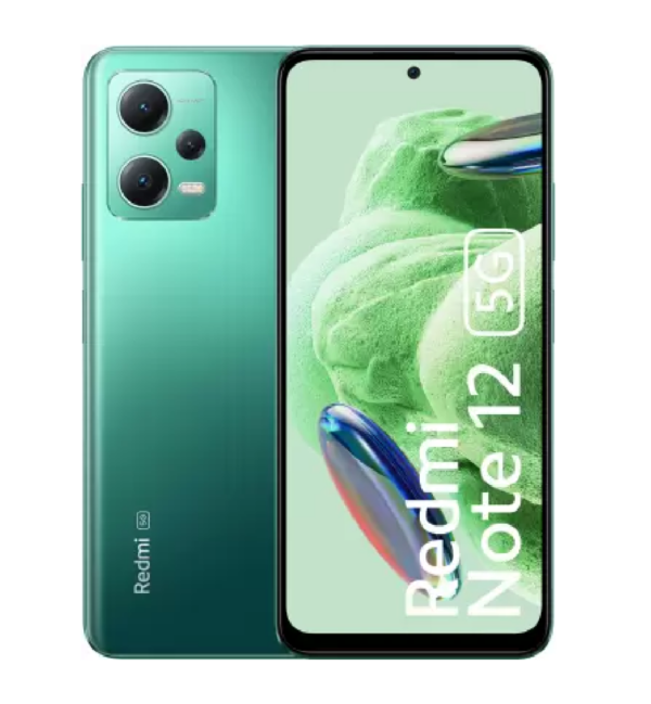 REDMI Note 12 5G (Frosted Green, 128 GB)  (4 GB RAM)