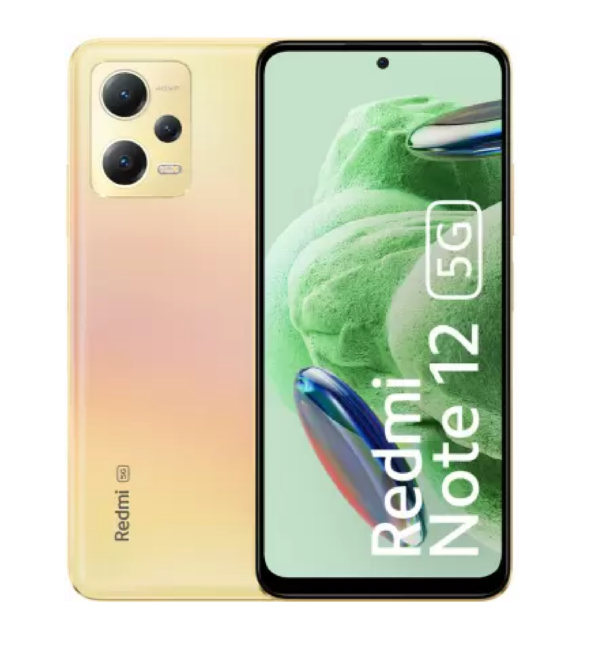 REDMI Note 12 5G (Sunrise Gold, 256 GB)  (8 GB RAM)