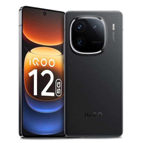 iQOO 12 5G (Black, 16GB RAM, 512GB Storage)