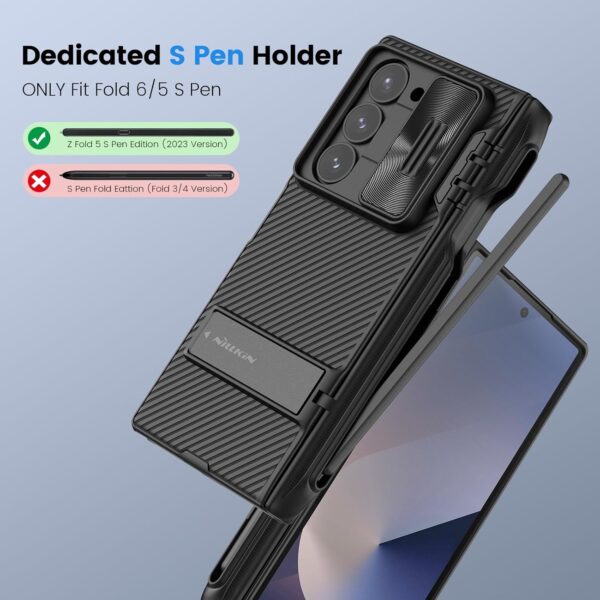 Nillkin Samsung Galaxy Z Fold 6 Case  5G (Deep Black) - Image 3