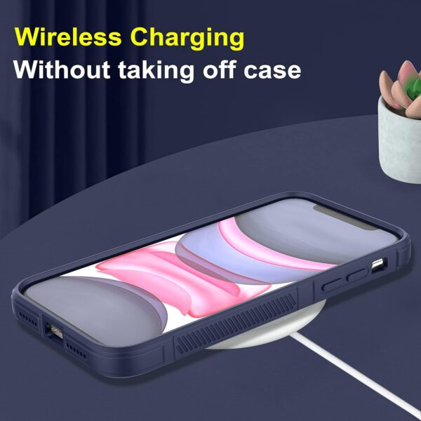 amazon basics Back Case Cover for Vivo T3x 5G |Sapphire - Image 3