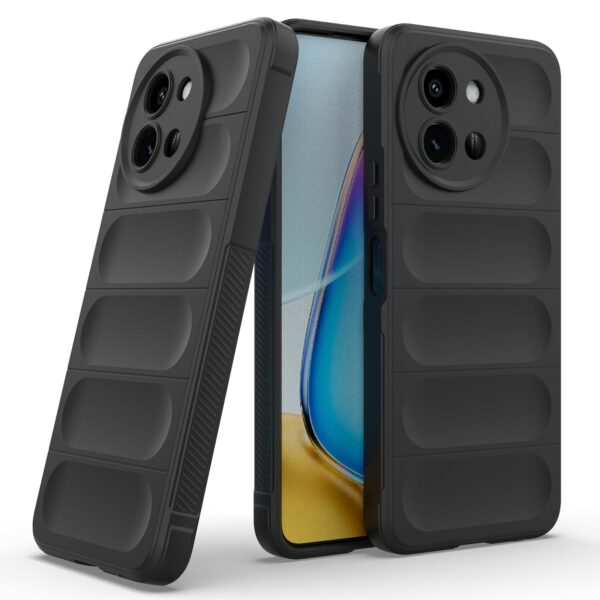 amazon basics Back Case Cover for Vivo T3x 5G |Black