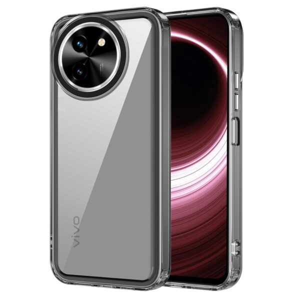 amazon basics Back Case Cover for Vivo T3x 5G(Space-Black)