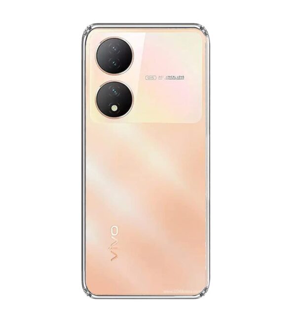 Inktree Back Cover for Vivo Y100 Back Cover | (Transparent)