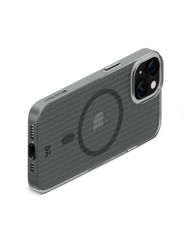 DailyObjects Polycarbonate Beam Magnetic Protective Cover Compatible With iPhone 13| White - Image 2