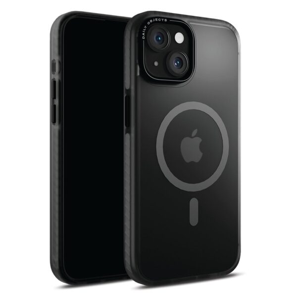 DailyObjects Polycarbonate Case For iPhone 13 Compatible-Black Nimbus Magnetic