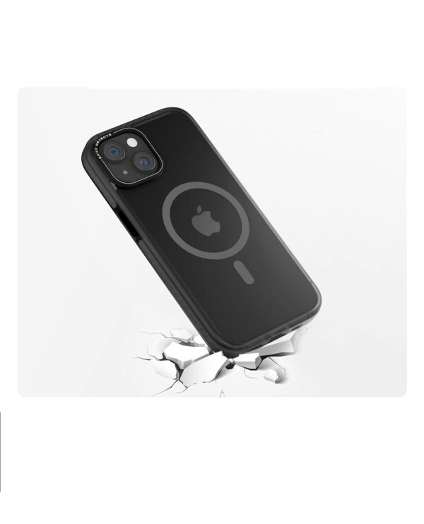 DailyObjects Polycarbonate Case For iPhone 13 Compatible-Black Nimbus Magnetic - Image 2