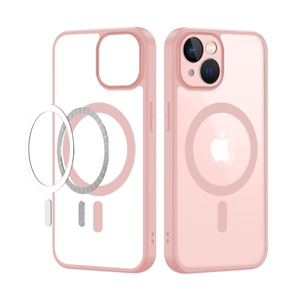 CEDO Magfit Cover for iPhone 13 / iPhone 14 (6.1 inch) |(Pink)