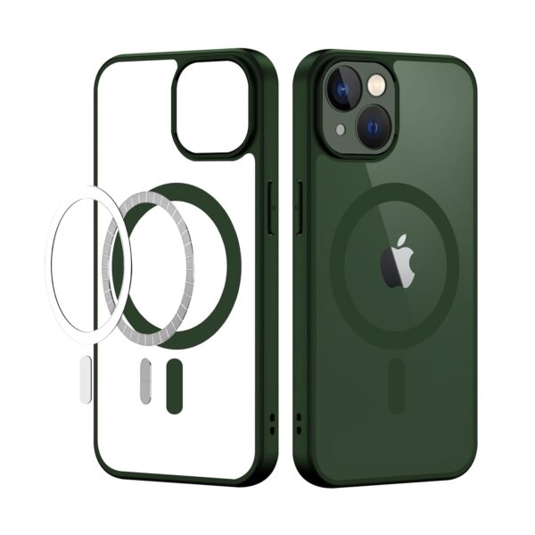 CEDO Magfit Cover for iPhone 13 / iPhone 14 (6.1 inch) | (Forest Green)