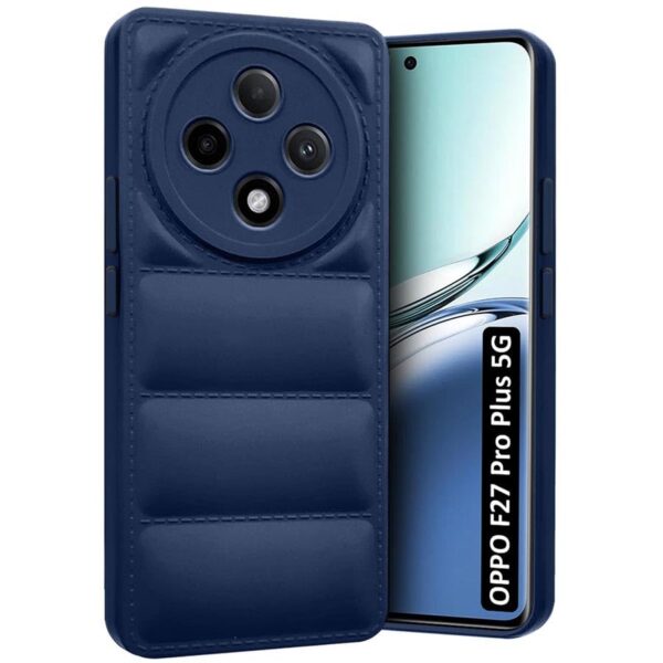 Fashionury Back Cover for Oppo F27 Pro Plus 5G |(Blue)