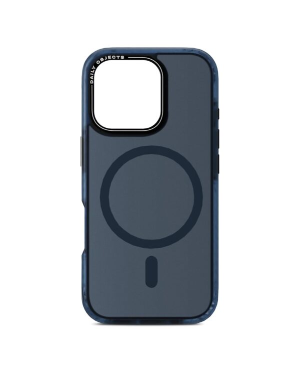 DailyObjects Polycarbonate Nimbus Magnetic Protective Cover,iPhone 16 Pro-Blue Nimbus Magnetic
