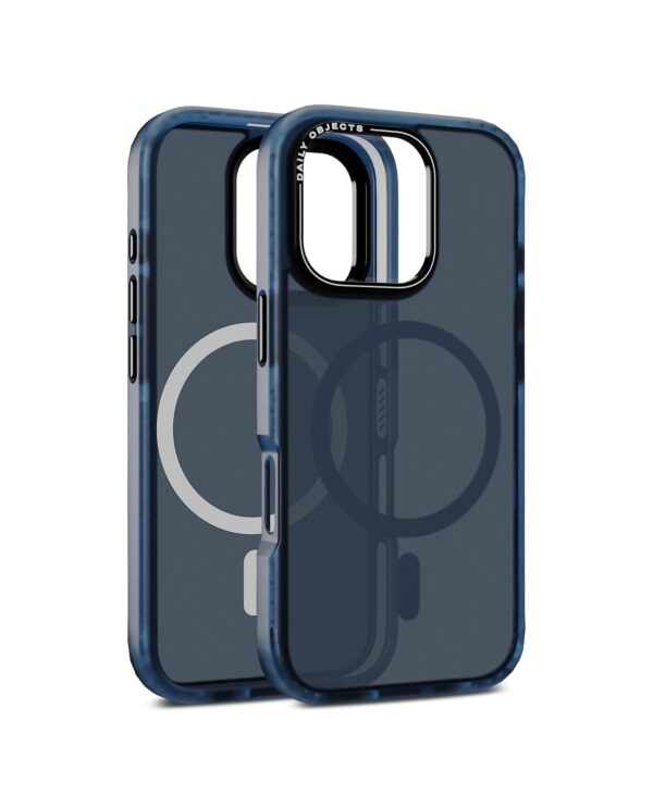 DailyObjects Polycarbonate Nimbus Magnetic Protective Cover,iPhone 16 Pro-Blue Nimbus Magnetic - Image 2