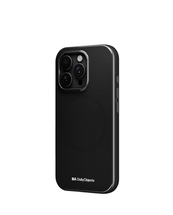 DailyObjects Enamel Bumper MagSafe Case for iPhone 16 Pro-Enamel Black - Image 2