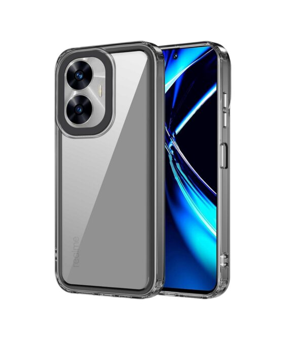 amazon basics Back Case Cover for Realme C55 Space-Black1)