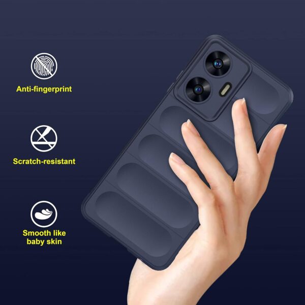 amazon basics Back Case Cover for Realme Narzo N55 / Realme C55 |Sapphire - Image 2