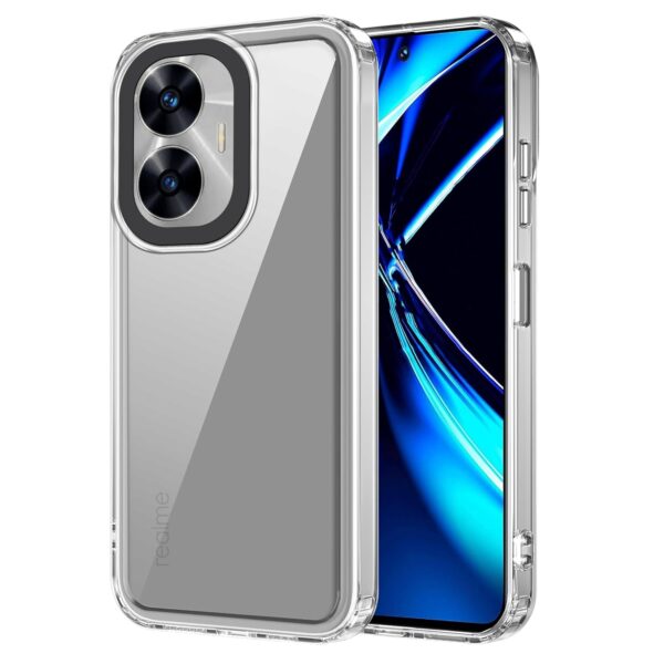 amazon basics Back Case Cover for Realme Narzo N55(Space-Clear)