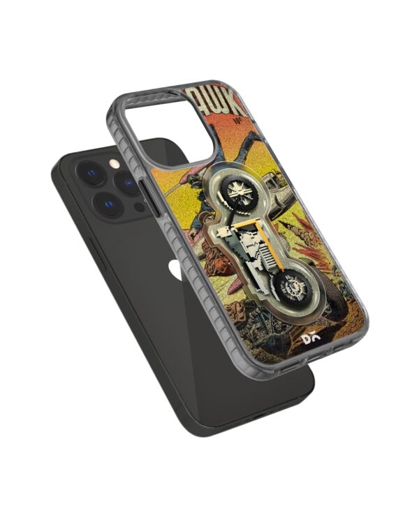DailyObjects Case for iPhone 15 Pro-Black Hawk - Image 3