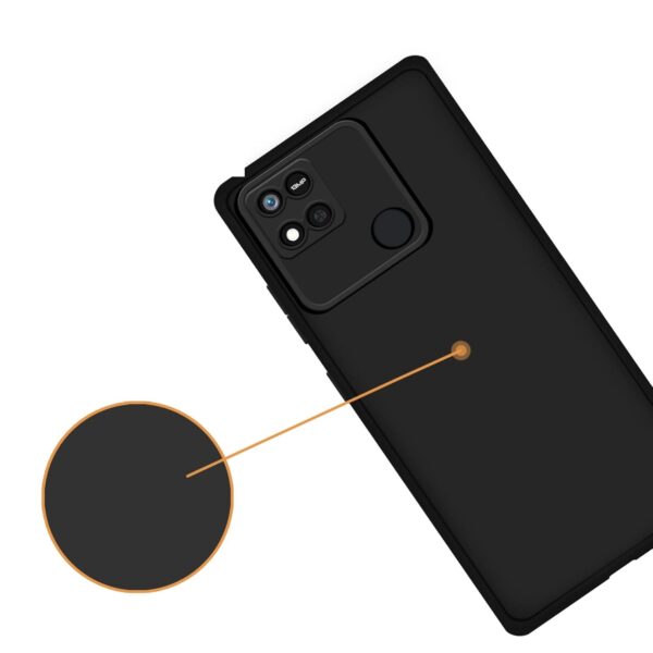CEDO Redmi 10A / Poco C31 Back Cover |(Black) - Image 2