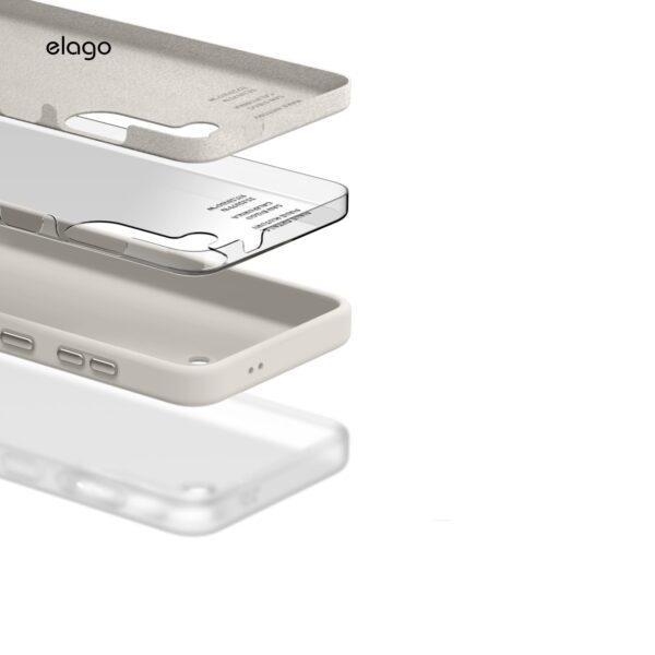 elago Compatible with Samsung Galaxy S24 Case-Stone - Image 3