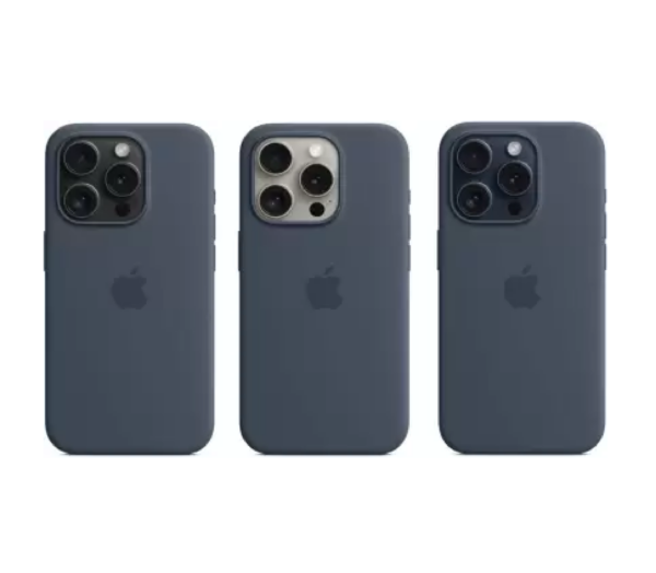 FIXTOTEL Back Cover for Apple iPhone 15 Pro Max Blue - Image 3