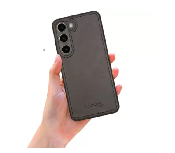 Sprig Matte Leather Back Cover for SAMSUNG Galaxy S23 5G, - Image 2