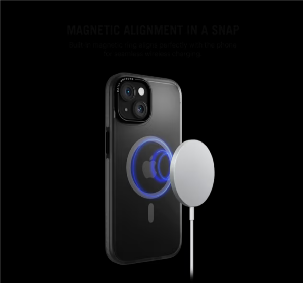 Black Nimbus MagSafe Phone Case Cover For iPhone 15 - Image 2