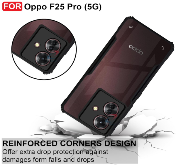 CEDO Oppo F25 Pro (5G) Back Case Cover | - Image 3