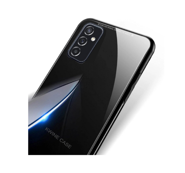 Designerz Hub® Samsung Galaxy M52 5G Luxurious Toughened Glass Back Case - Image 2