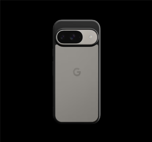 Black Frosted Clear Case Cover For Google Pixel 9
