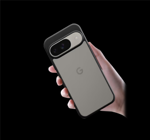Black Frosted Clear Case Cover For Google Pixel 9 - Image 3