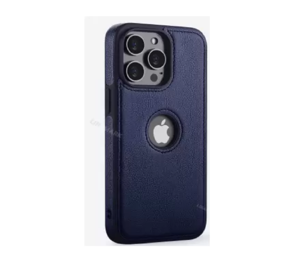 LIRAMARK Back Cover for Apple iPhone 14 Pro, Leather Case - Image 2