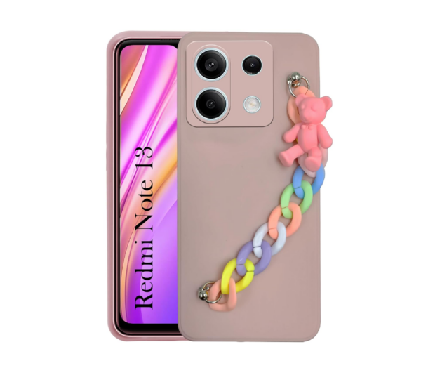Jkobi Back Cover for Xiaomi Redmi Note 13 5G Girls Case with Bracelet - Image 2